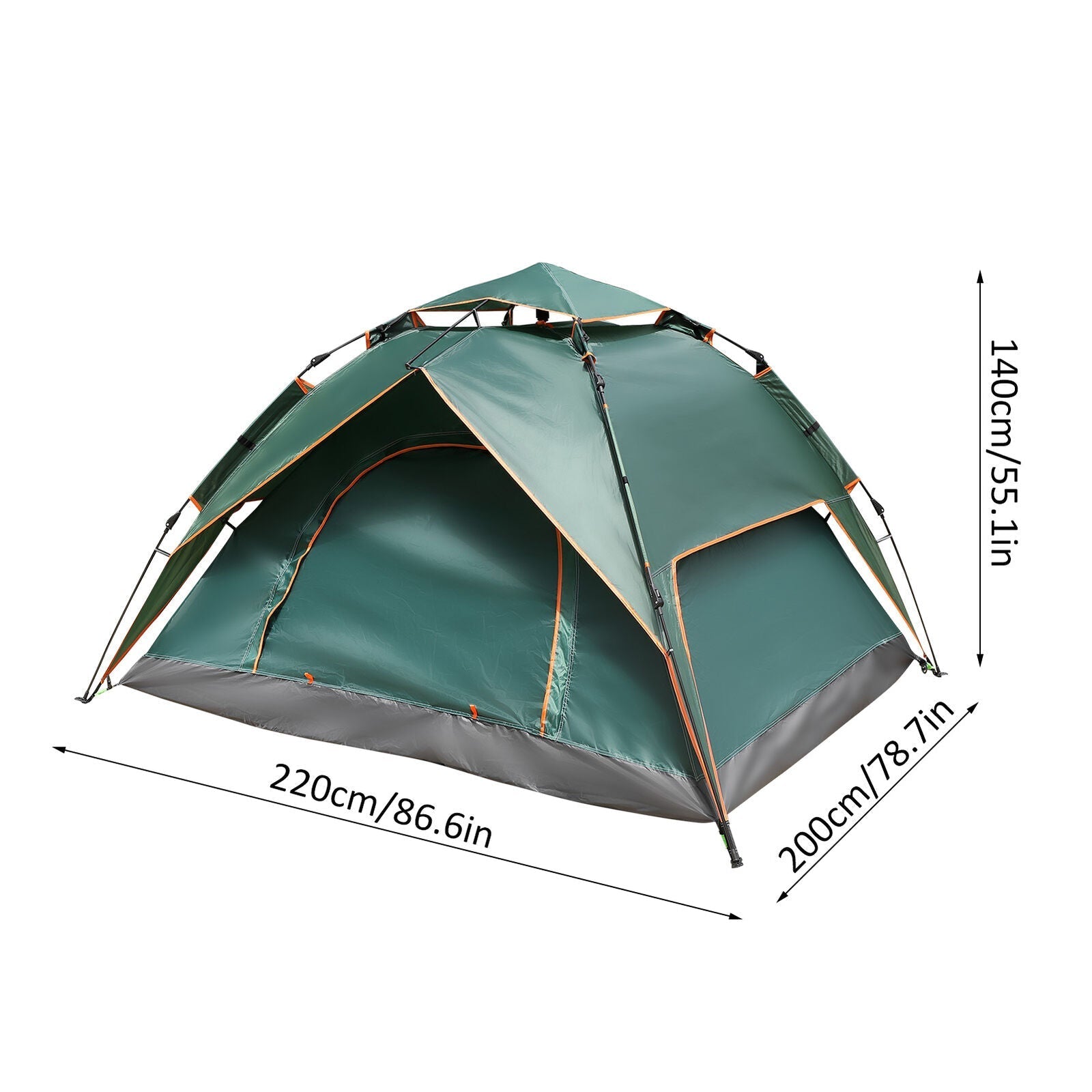 3 Seconds Instant Pop Up Tent - For Adventure & Travel