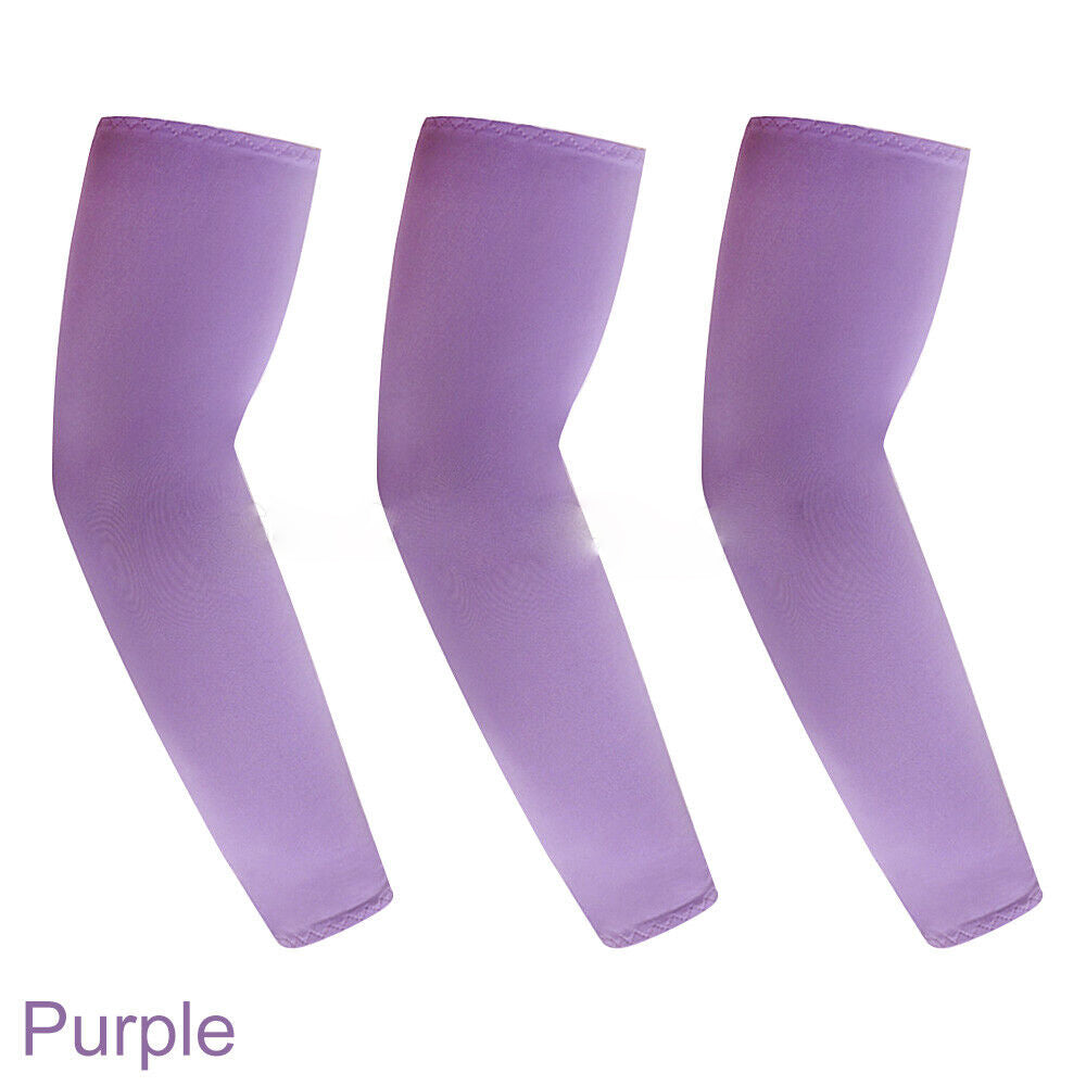 3 Pairs Cooling Sport Arm Sleeves