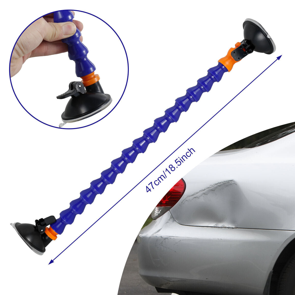 Flexible Air Pump Dent Repair Tool - Repair Car Dents at Home & Save Money