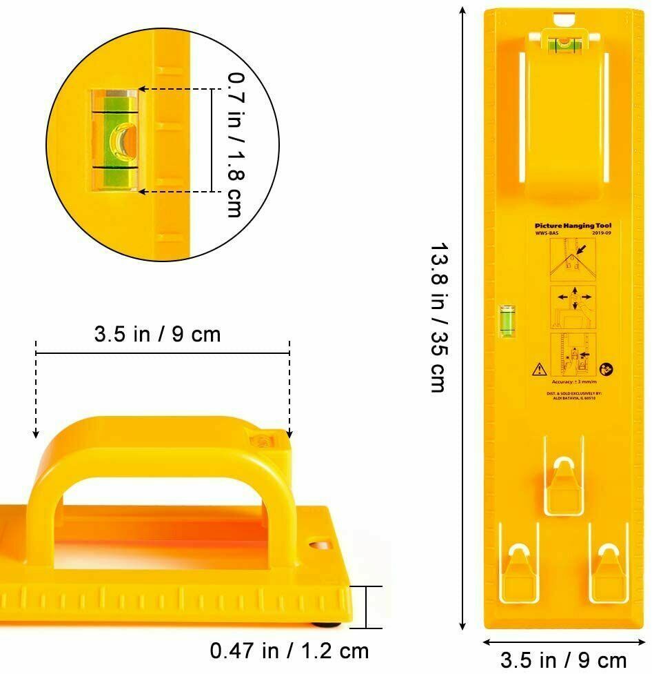 Hanging Picture Tool - Perfect Measurements