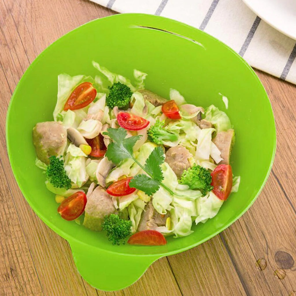 Multipurpose Silicone Foldable Cooking Bowl