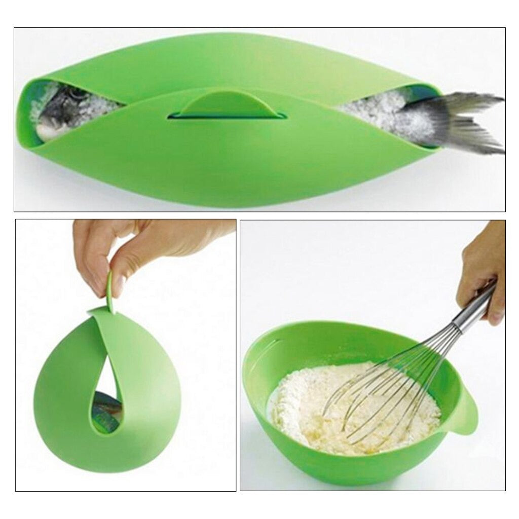 Multipurpose Silicone Foldable Cooking Bowl