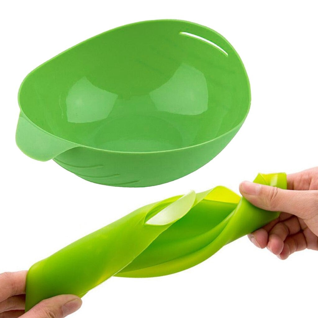 Multipurpose Silicone Foldable Cooking Bowl