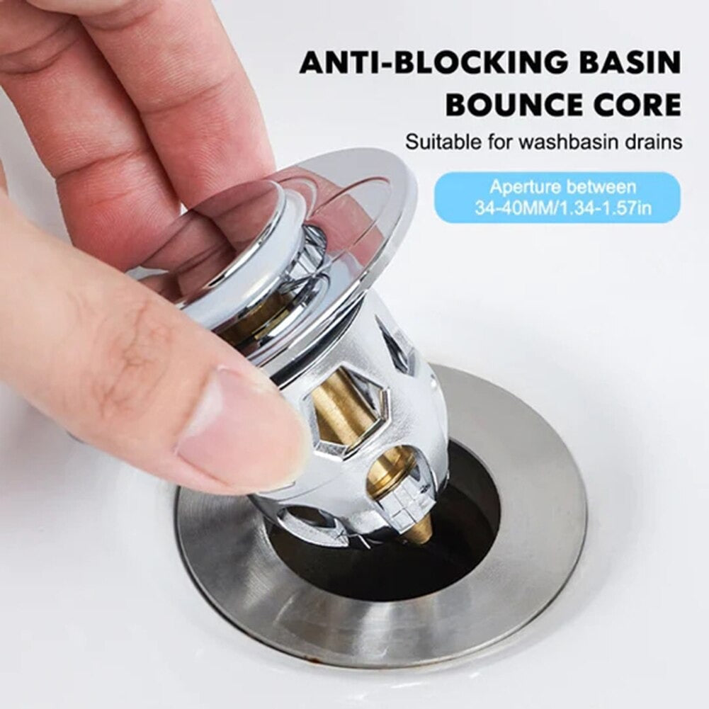 Pop Up Anti Clogging Sink Drain Filter