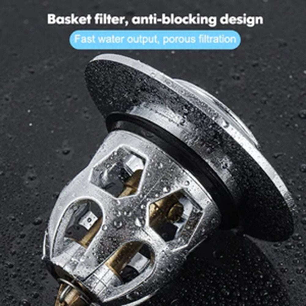 Pop Up Anti Clogging Sink Drain Filter