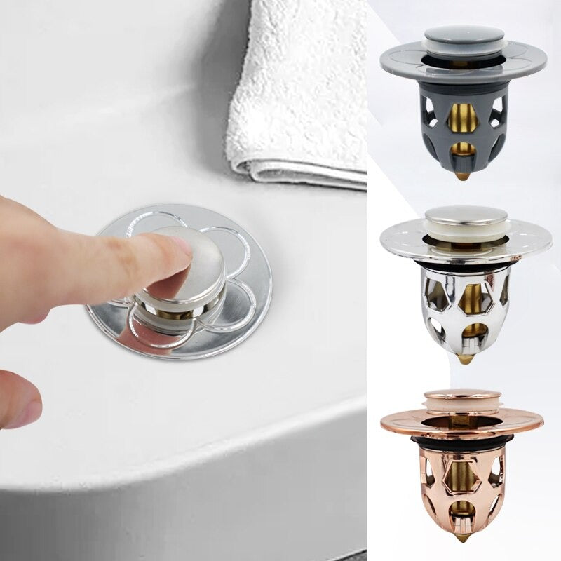 Pop Up Anti Clogging Sink Drain Filter