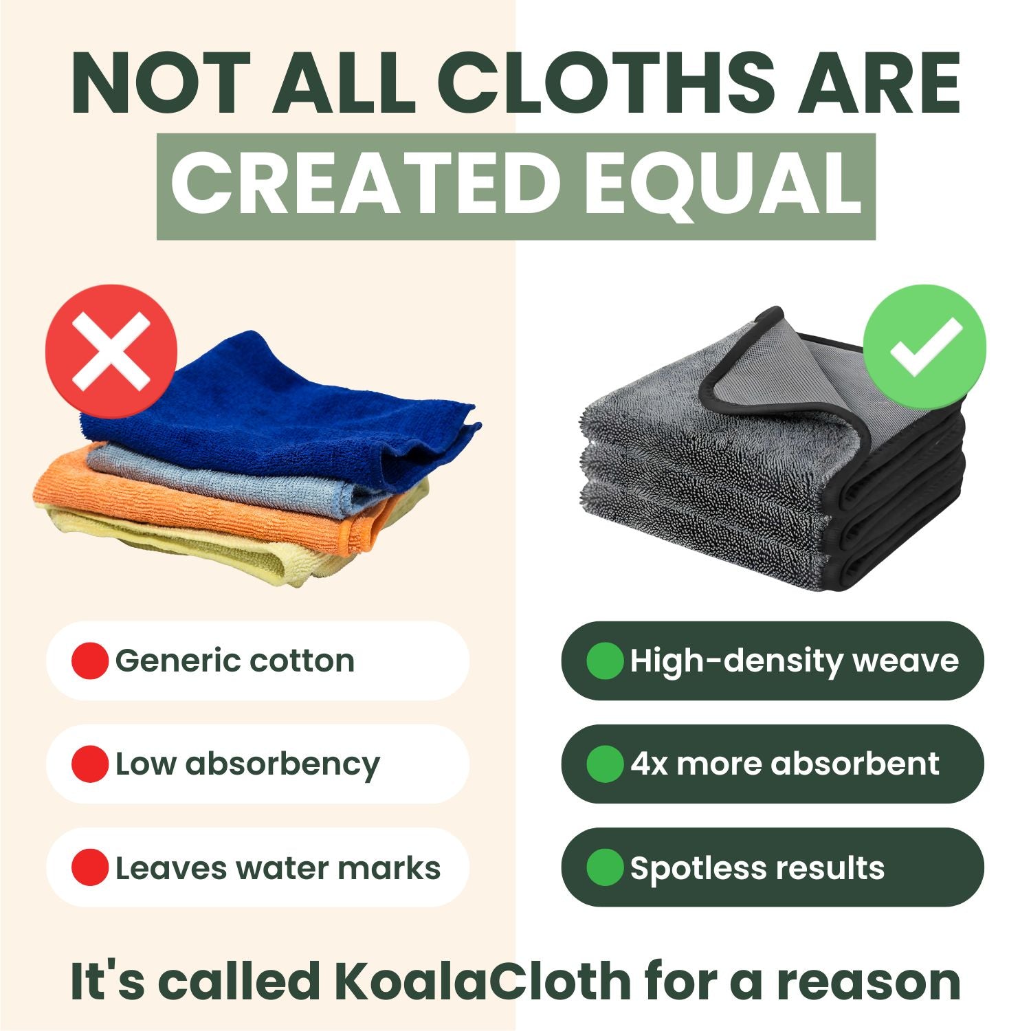 KoalaCloth - the Aussie Favourite XXL (60x40cm)