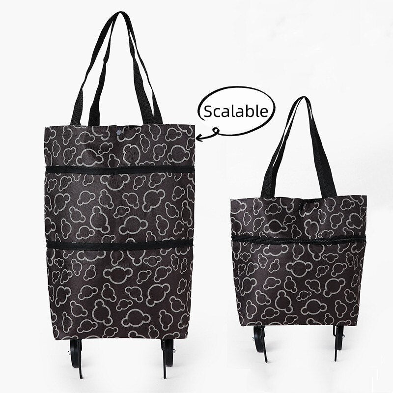 Foldable Trolley Shopping Bag