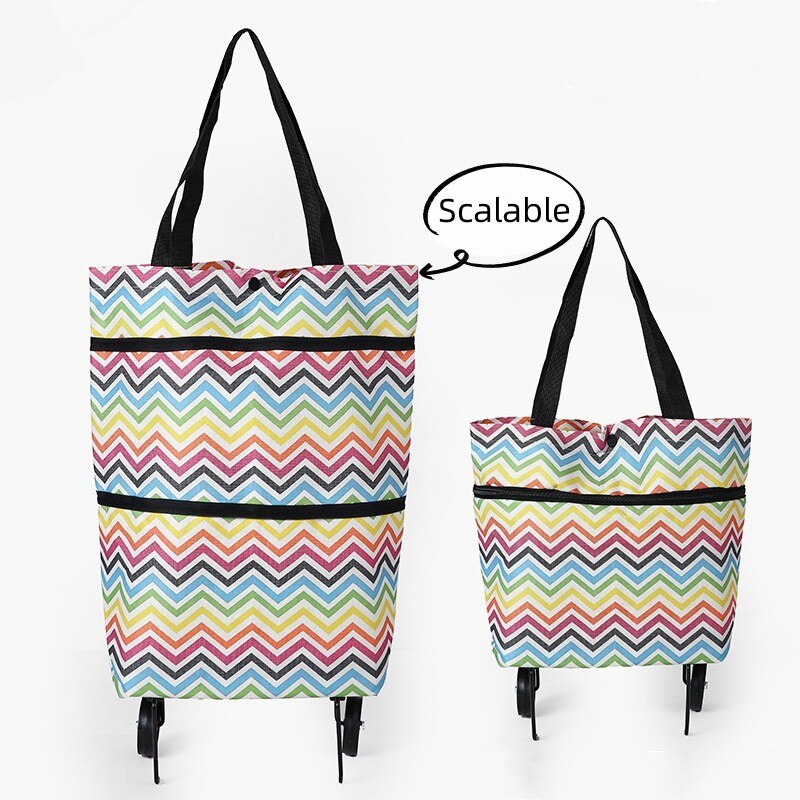 Foldable Trolley Shopping Bag