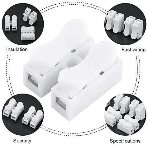 Spring Wire Quick Connectors 30pcs Set