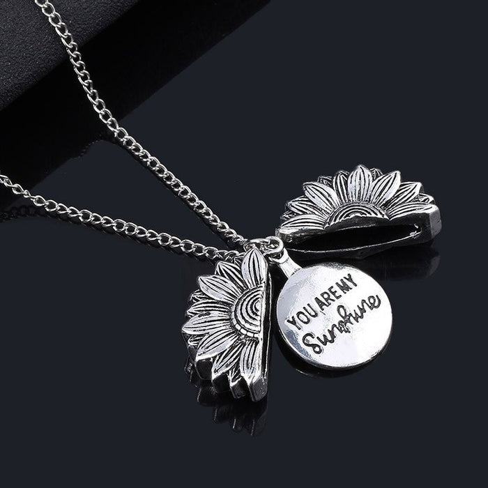 Inspirational Sunshine Flower Necklace