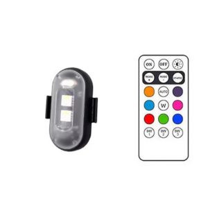 GlowGuard LED Flashlight with Remote Control