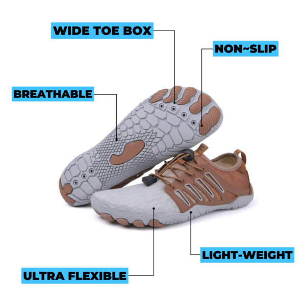Bronoir™ Skin Pro with Copper - Grounding Allround Barefoot Shoes