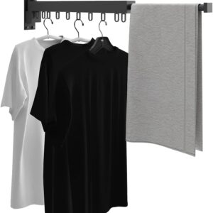 Retractable Space Saving Indoor, Outdoor Clothes Drying Rack