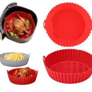 Reusable Silicone Air Fryer Baking Tray