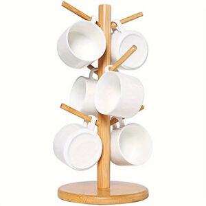 6-Hook Coffee Mug Holder Tree