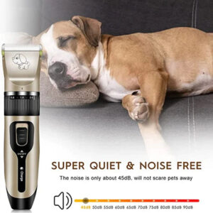 Rechargeable Low Noise Dog Hair Grooming Kit