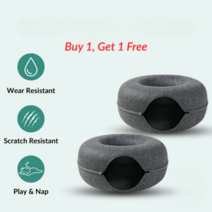 Donut Bed & Play Tunnel – Buy 1 Free 1 Offer