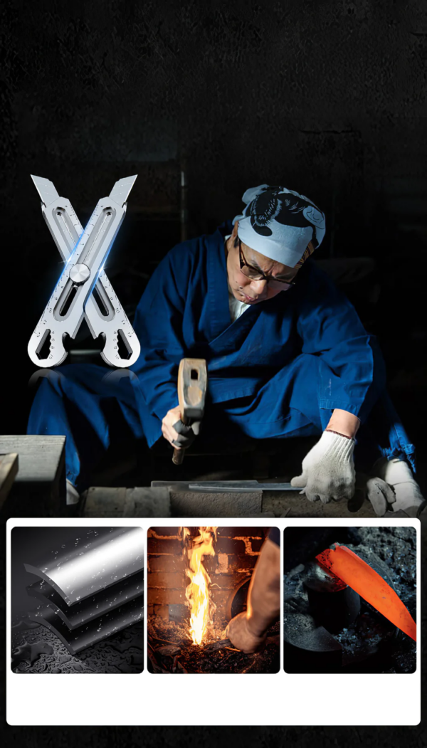 Ultimate Multi-Tool Cutter Knife | 7-in-1 Precision Cutting Tool
