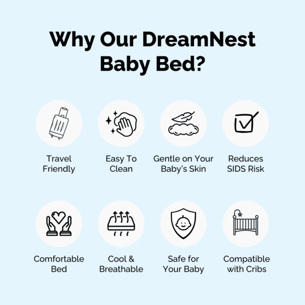 DreamNest™ - The Ultimate Baby Bed