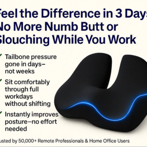 Orthopedic Comfort Cushion for Tailbone & Posture Support