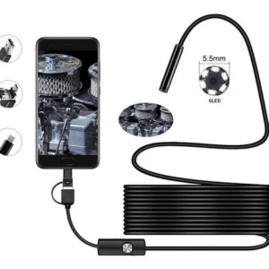 TWISTVIEW HIGH-RESOLUTION WATERPROOF ENDOSCOPE CAMERA | VERSATILE INSPECTION TOOL