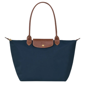 Large Foldable Nylon Bag, Navy