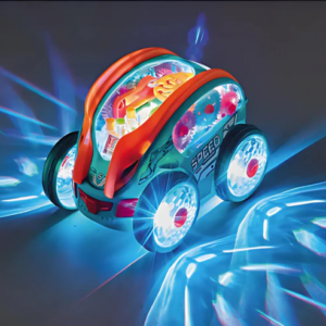 Vibrant LightMobile - Dynamic Gear Car with LED Lights