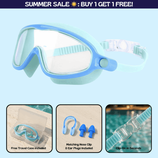 TibaToes™ Clip-On Swim Goggles