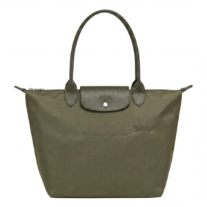 Large Foldable Nylon Bag, Olive Green