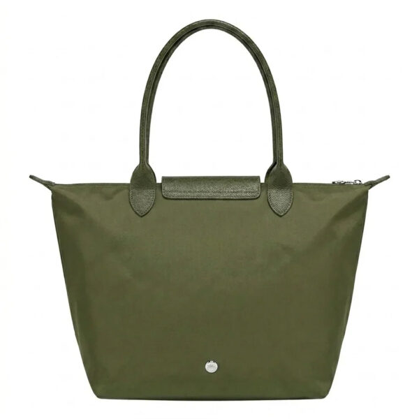Large Foldable Nylon Bag, Olive Green