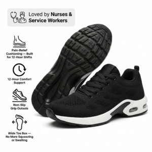 Orthora™ Pro – 12-Hour Shift Shoes for All-Day Foot, Knee & Back Pain Relief (BOGO OFFER)