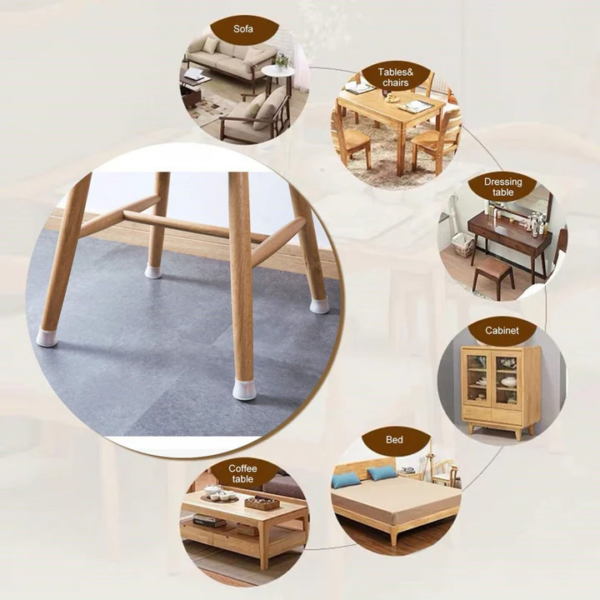 Universal Fit |  Furniture Leg Protectors