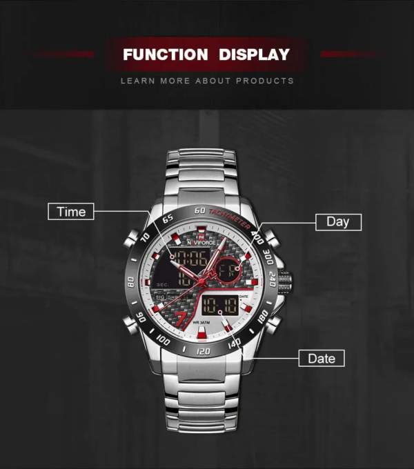 NAVIFORCE Men NF9171 Luxury Sports Relogio Masculino 9171 Watch
