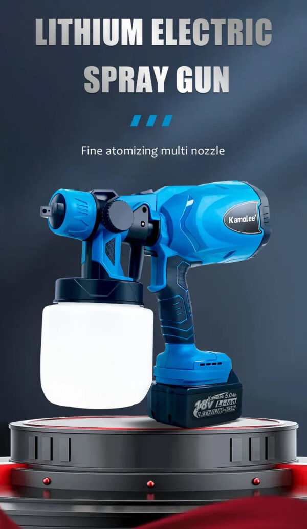 Cordless Electric Spray Paint Gun