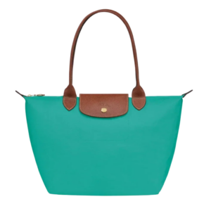 Large Foldable Nylon Bag, Turquoise