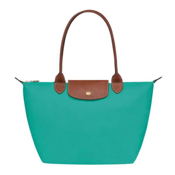 Large Foldable Nylon Bag, Turquoise
