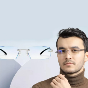Superior Anti-Blue Light Progressive Reading Glasses | Dual Use Protection