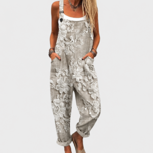 COMFORTABLE PRINTED JUMPSUIT