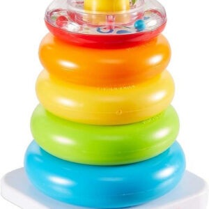 Classic Roly-Poly Ring Stacking Baby Toy