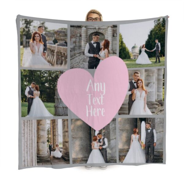 Custom Photo Memories Blanket