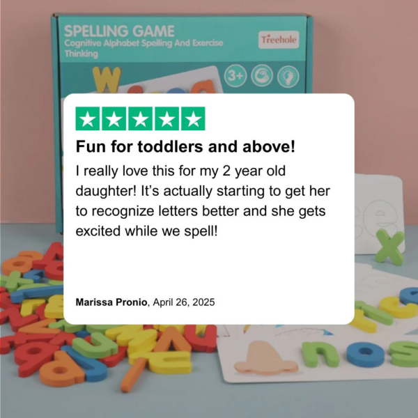Engaging Montessori Spell Word Game