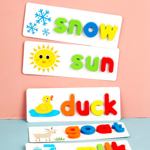 Engaging Montessori Spell Word Game