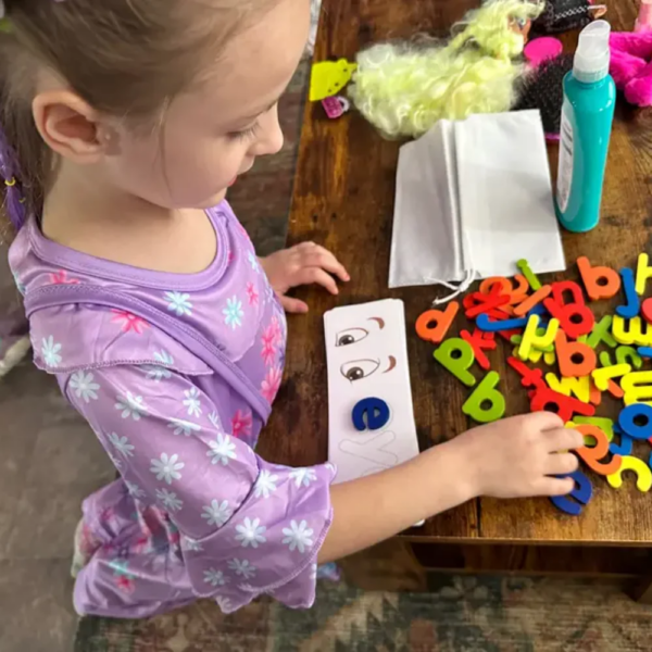 Engaging Montessori Spell Word Game