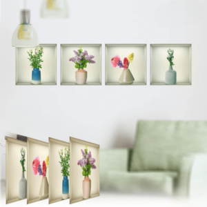 FLORALIX | 3D PLANT WALL STICKERS FOR ELEGANT HOME DECOR