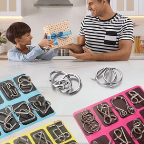 IQ‑Boosting Wire Puzzle Game Set