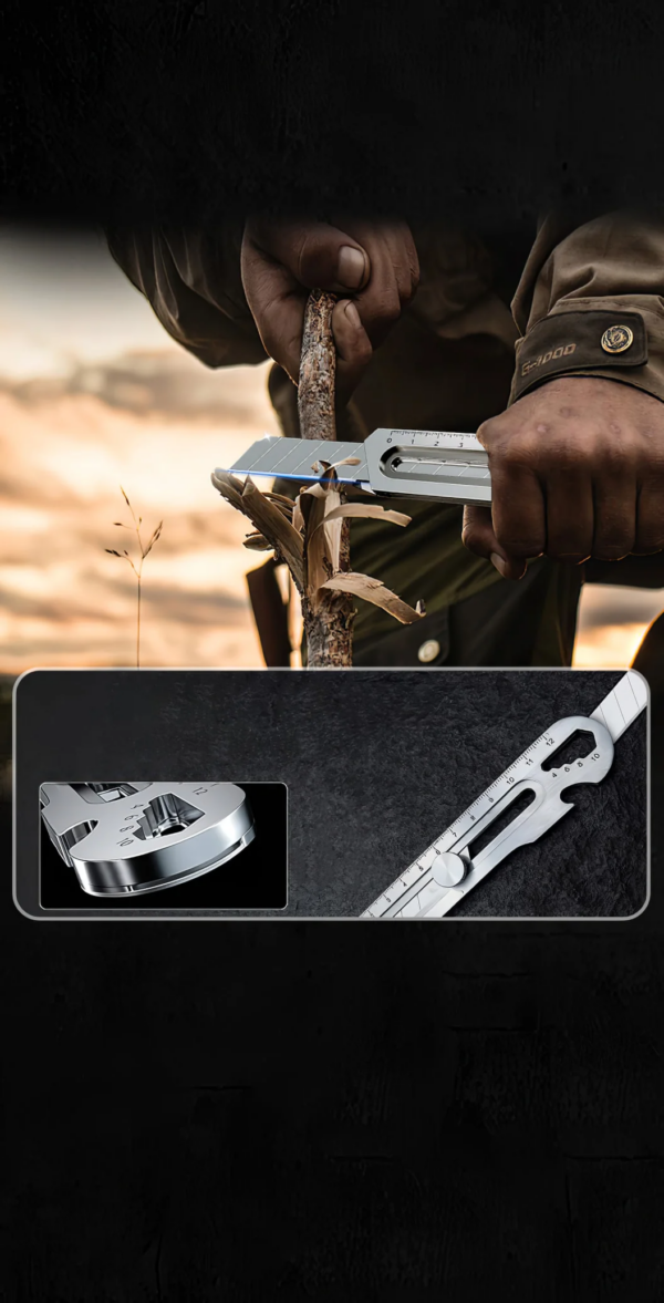 Ultimate Multi-Tool Cutter Knife | 7-in-1 Precision Cutting Tool