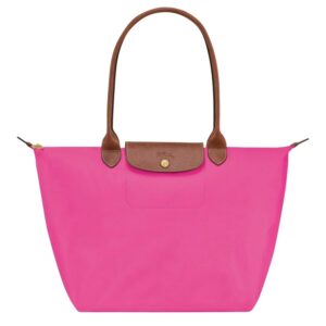 Large Foldable Nylon Bag, Pink