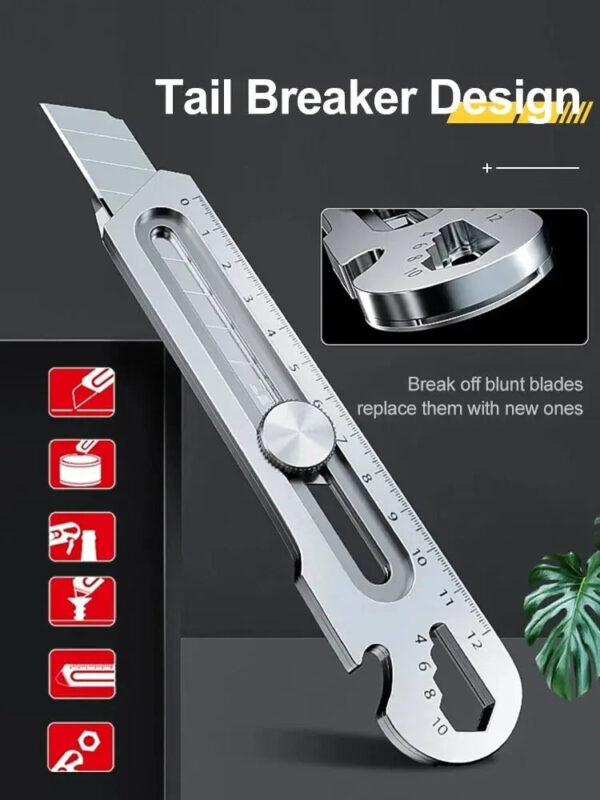 Ultimate Multi-Tool Cutter Knife | 7-in-1 Precision Cutting Tool