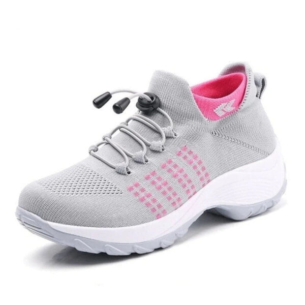 Ortho Stretch Cushion Shoes Women - Black / Purple